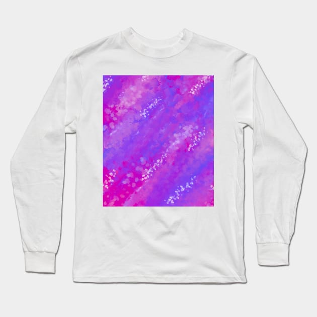 Abstract pinkish painting Long Sleeve T-Shirt by Drawingbreaks